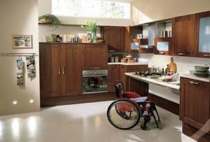 kitchen for handicap